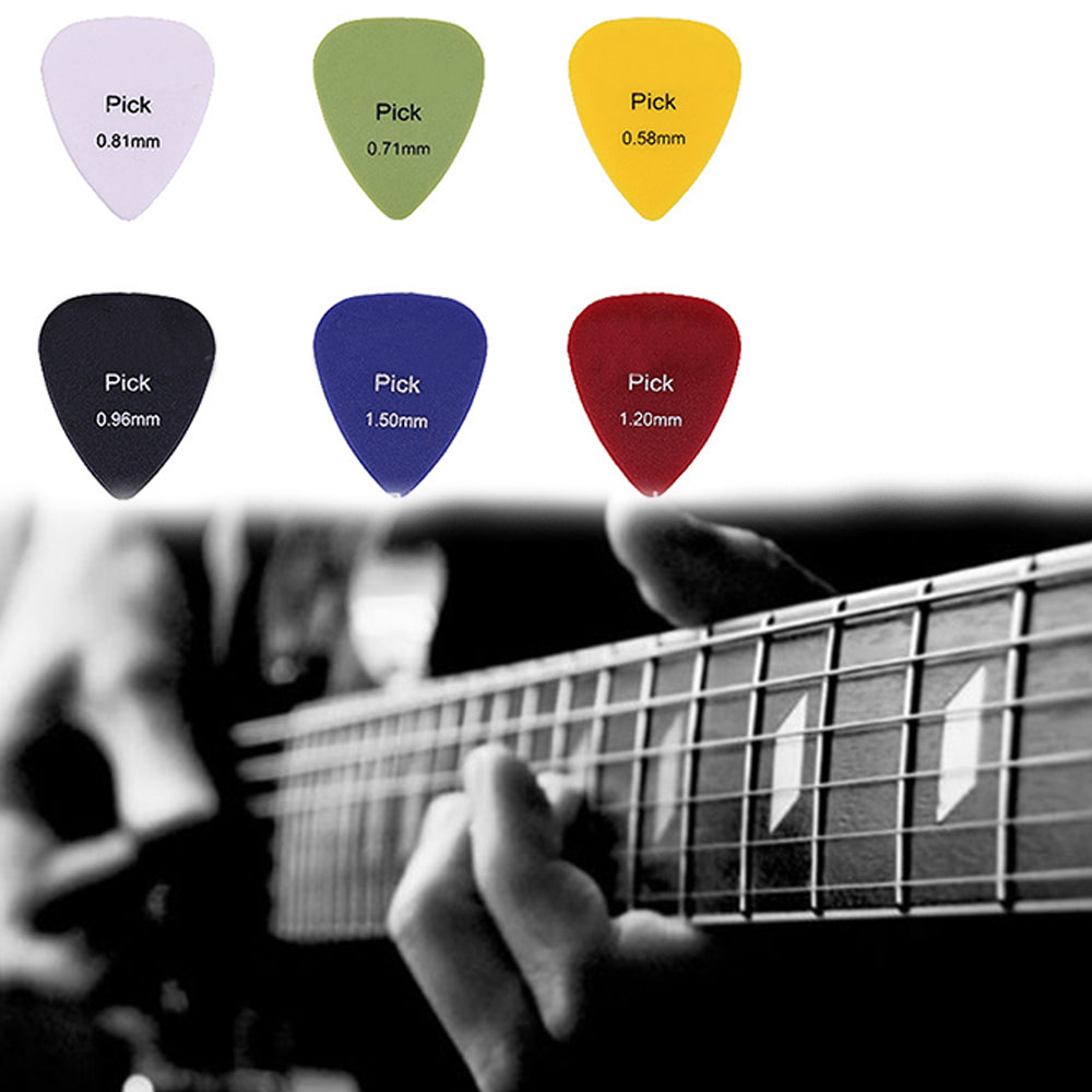 Guitar Fretboard Stickers with 100Pcs Guitar Picks