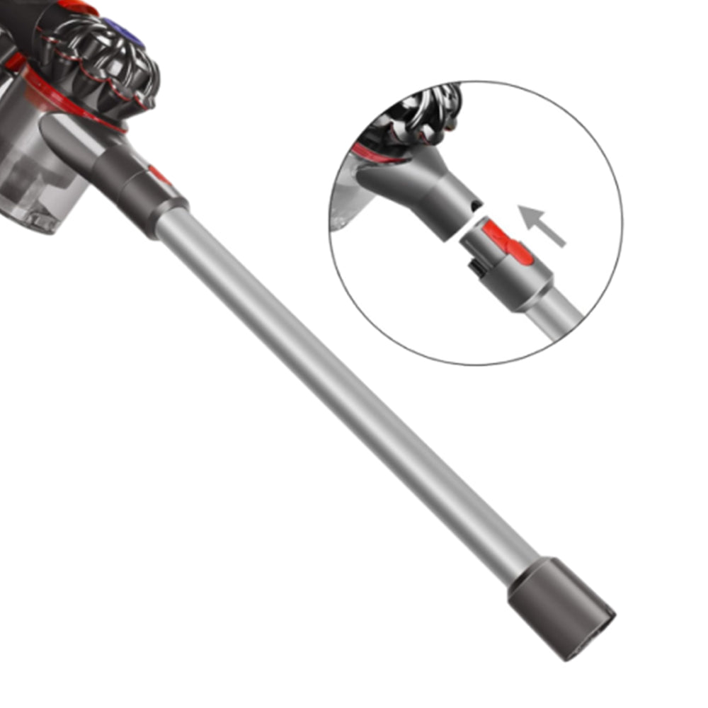 73cm Quick Release Wand Extension Tube Compatible with Dyson V7 V8 V10 V11 Stick Vacuum Cleaners Grey