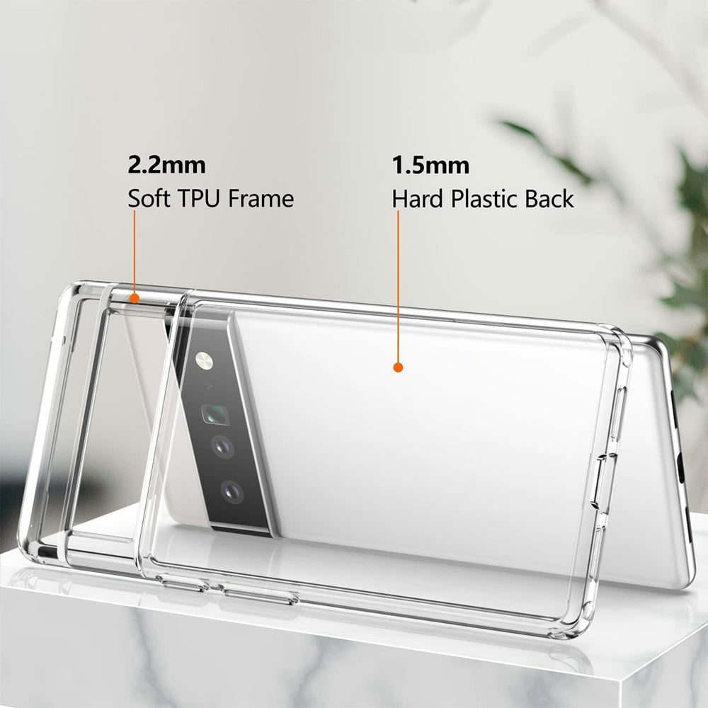 For Google Pixel 8 Pixel 8 Pro Pixel 7 Pixel 7 Pro Shockproof Clear Phone Case
