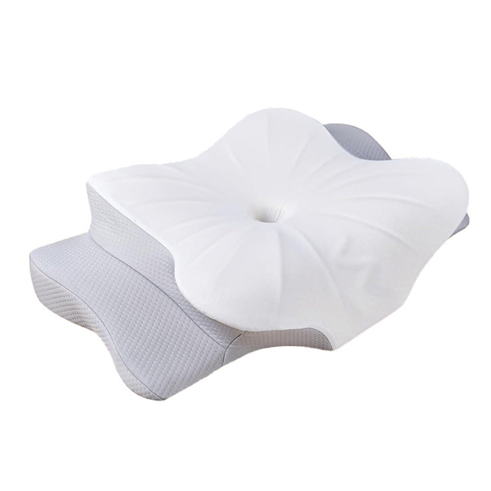 Memory Foam Cervical Pillow for Neck and Shoulder Ergonomic Neck Support Pillow for Side Back Stomach Sleepers