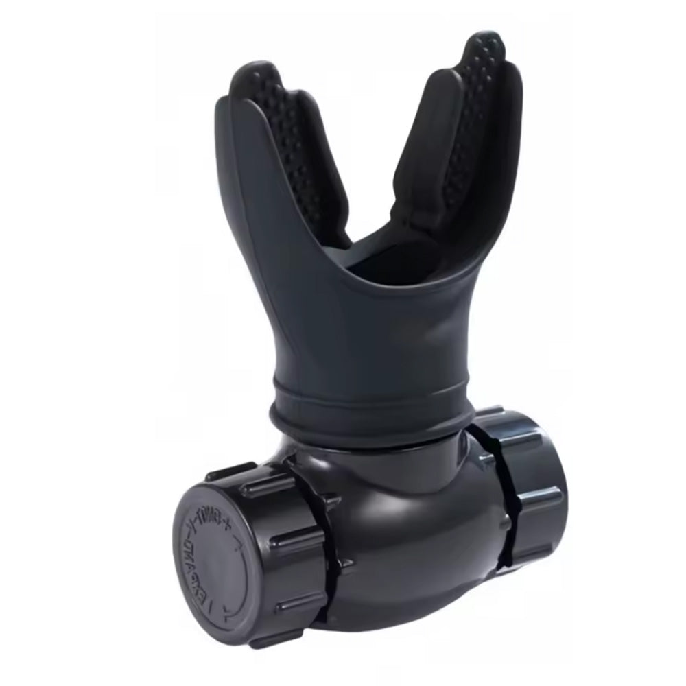 Portable Adjustable Breathing Trainer Lung Respirator Fitness Equipment Black