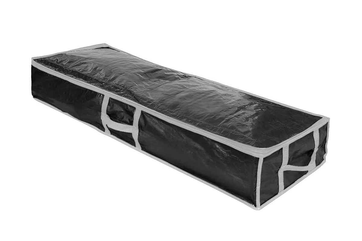 Wrapping Paper Storage Container Gift Wrap Organizer for Ribbon Accessories -Black
