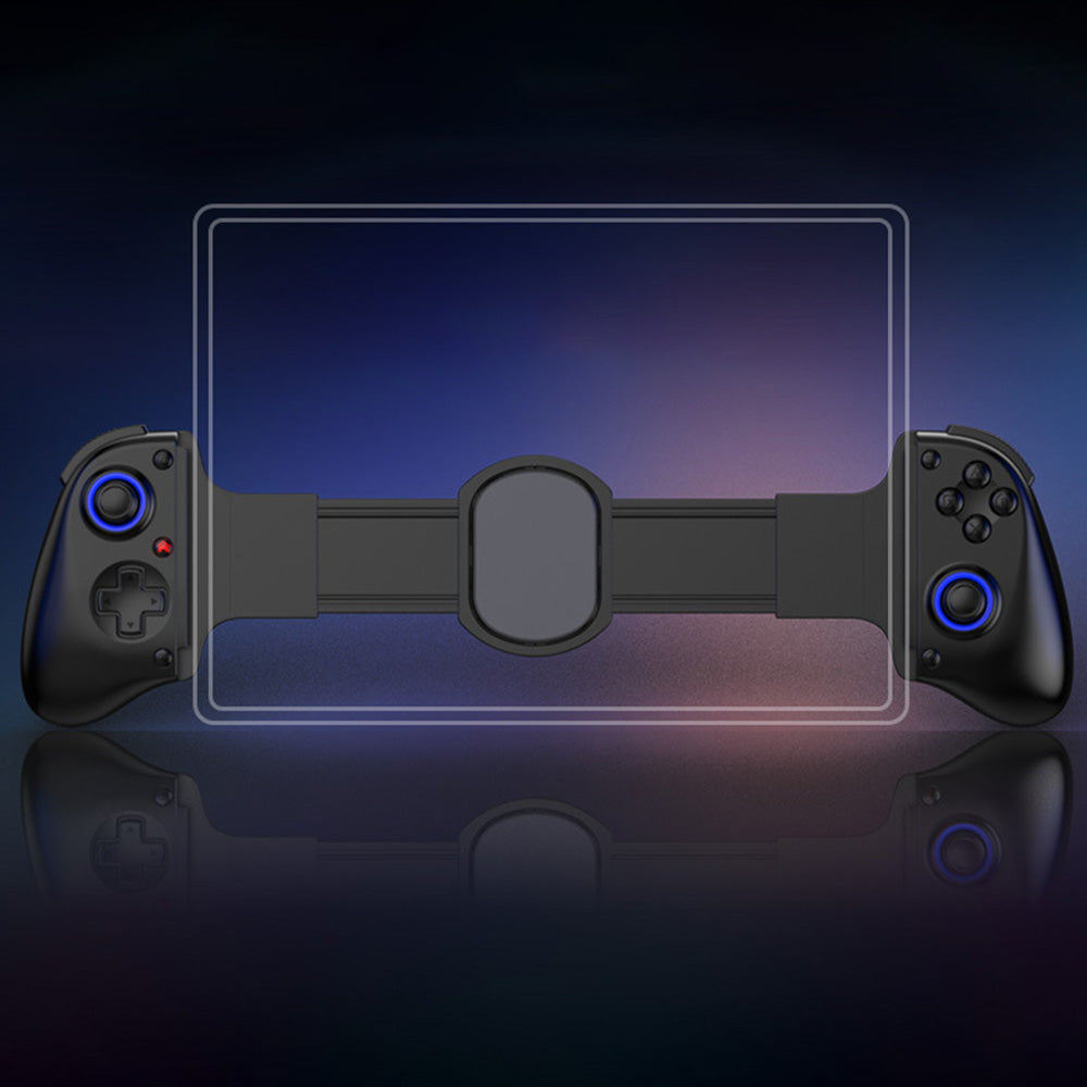 Wireless Stretching Game Controller Ergonomic Handheld Controller with Turbo/Programming for Nintendo Switch/PC Black