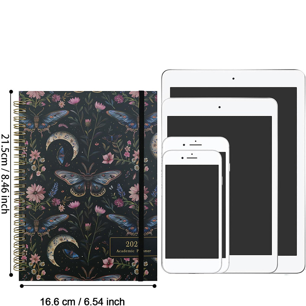 3 Pack 2027 Spiral Planner Monthly Weekly Portable Organizer Notebook