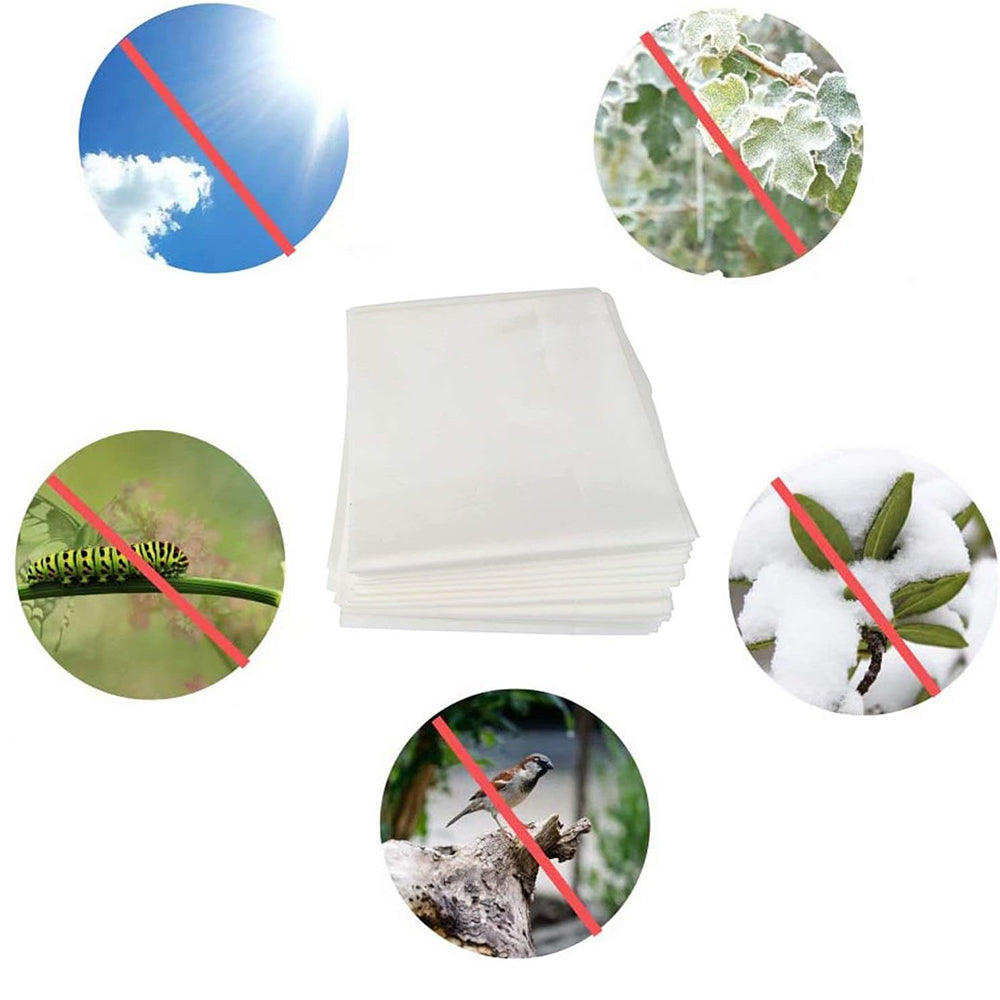 2Pcs 3x15m Garden Freeze Protection Cover Frost Cloth