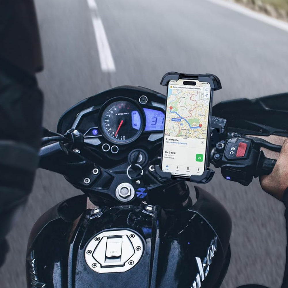Bicycle Phone Mount Holder Anti Shake Motorcycle Cell Phone Holder Style 1