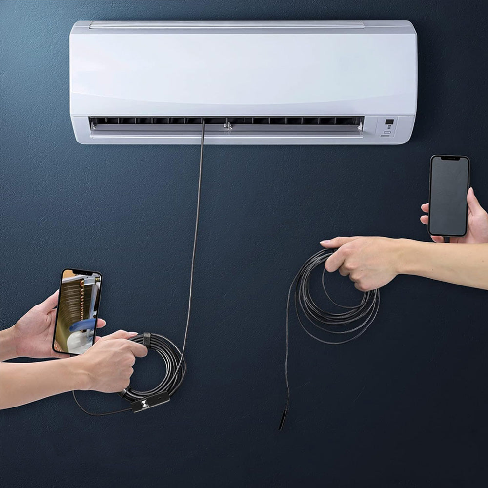 1920P HD Endoscope Camera With Light Borescope Tool and 8 Adjustable LED Lights for Car