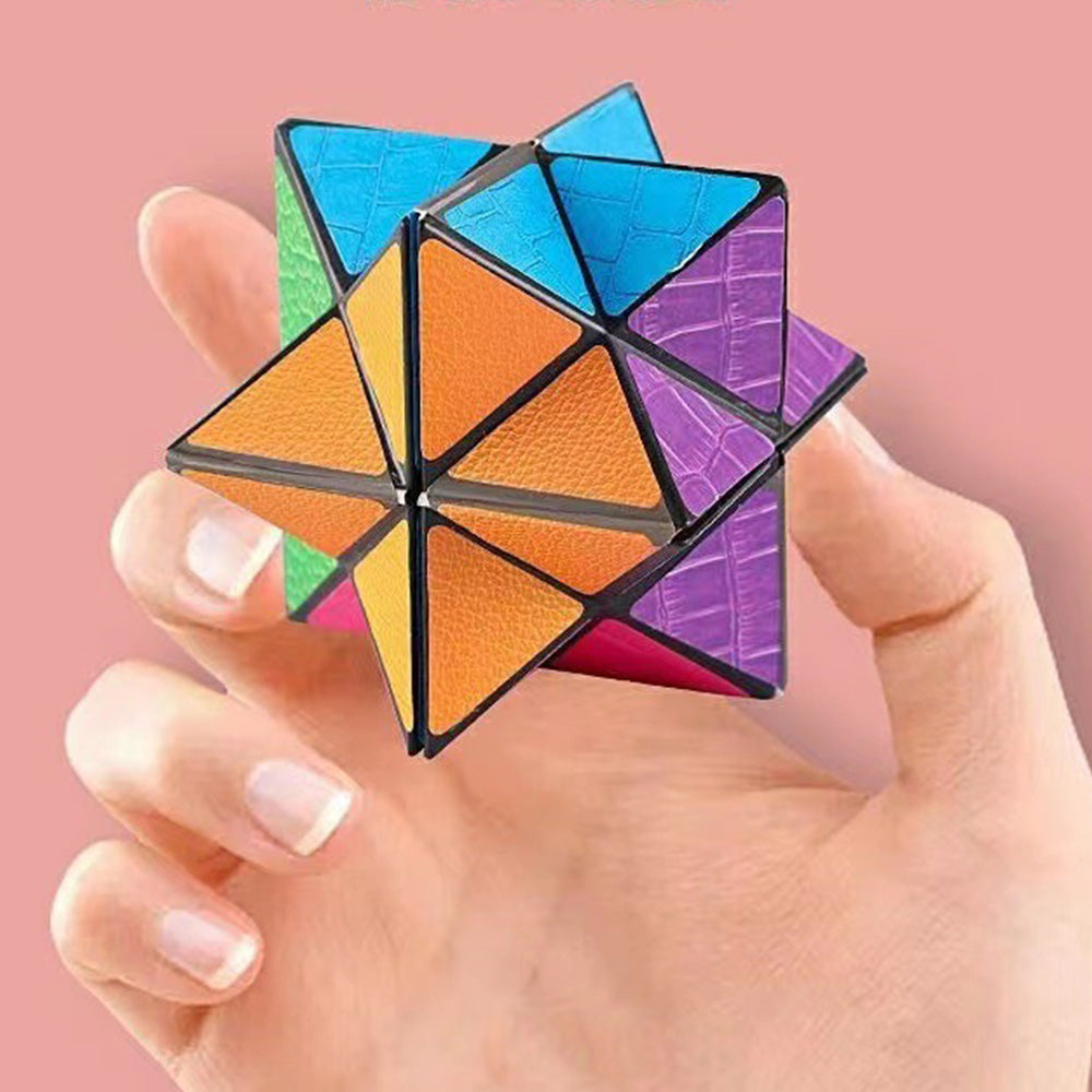 4Pcs Infinity Cube Puzzle Toys Sensory Geometric Infinity Cube Toys Style 3