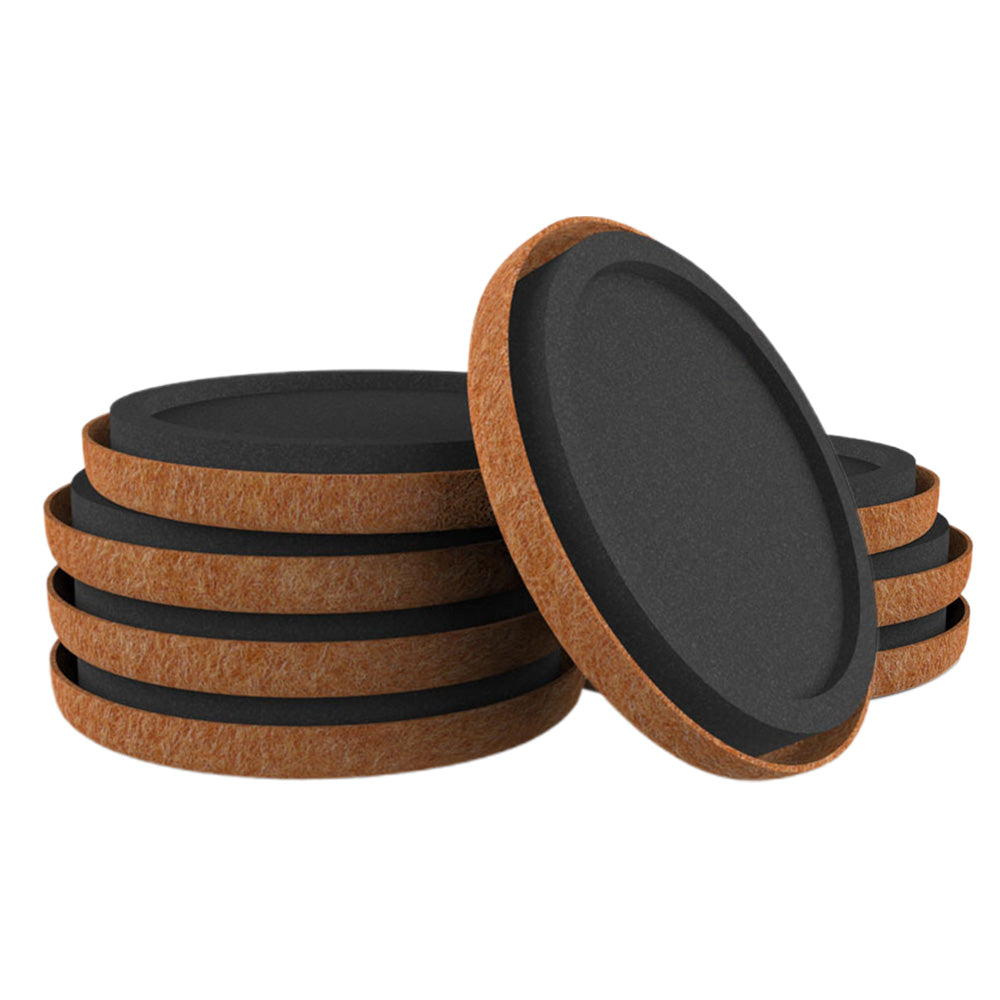 8Pcs Felt Furniture Sliders for Hardwood Floors Furniture Protective Mover Pads