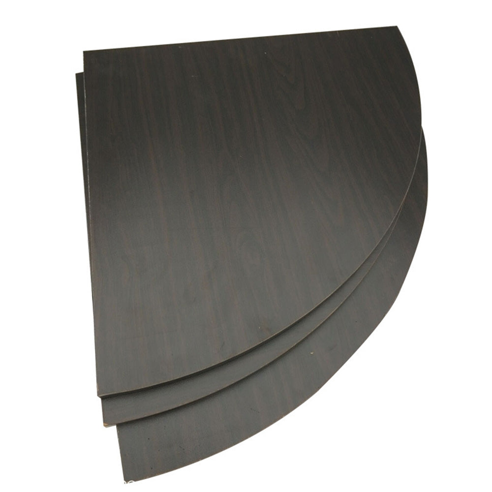 Floating Corner Shelf Set for Wall Storage-Black