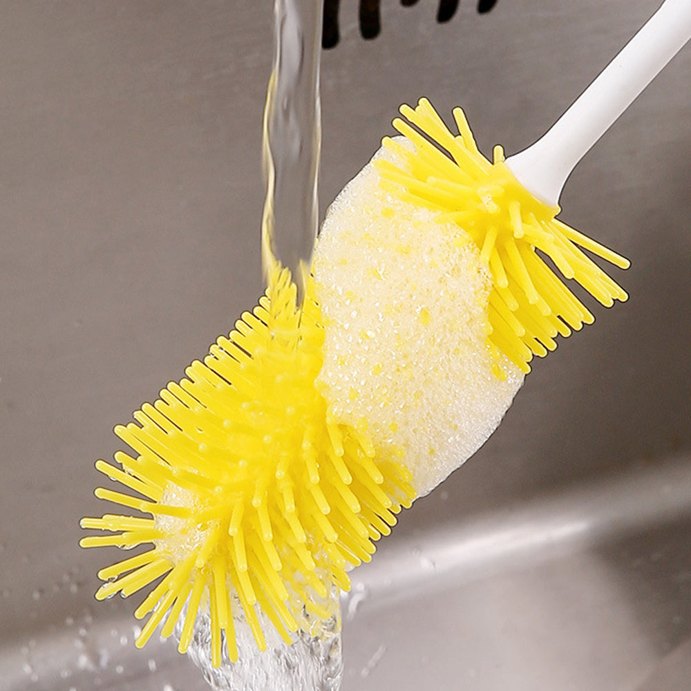 3-in-1 Handheld Electric Spin Cleaning Brush Cordless Multifunctional Scrubber for Bottles Pacifiers