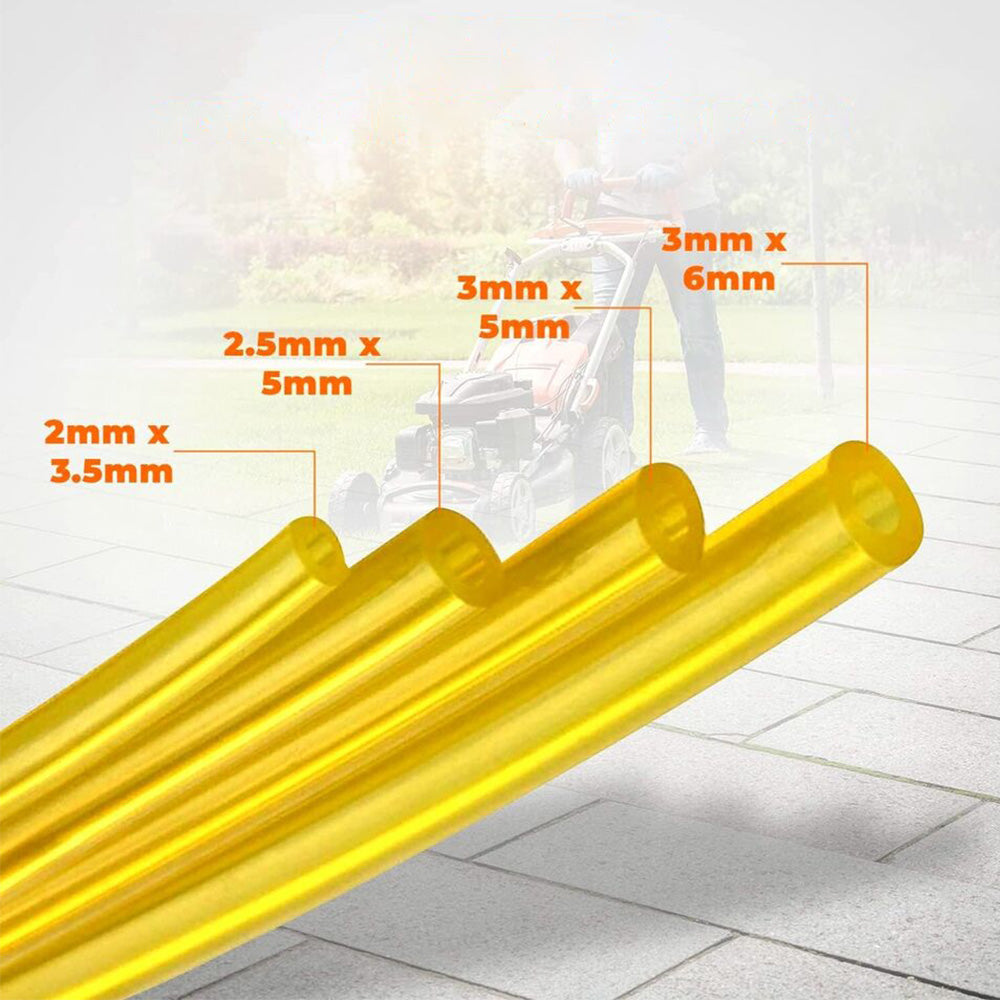4Pcs Fuel Gas Pipe 1-Meter Transfer Hose for Petrol Trimmer Chainsaw Blower Brushcutter Strimmer