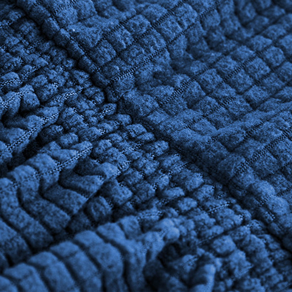 4Pcs Stretch Chair Slipcover Chair Covers Furniture Protector -Blue