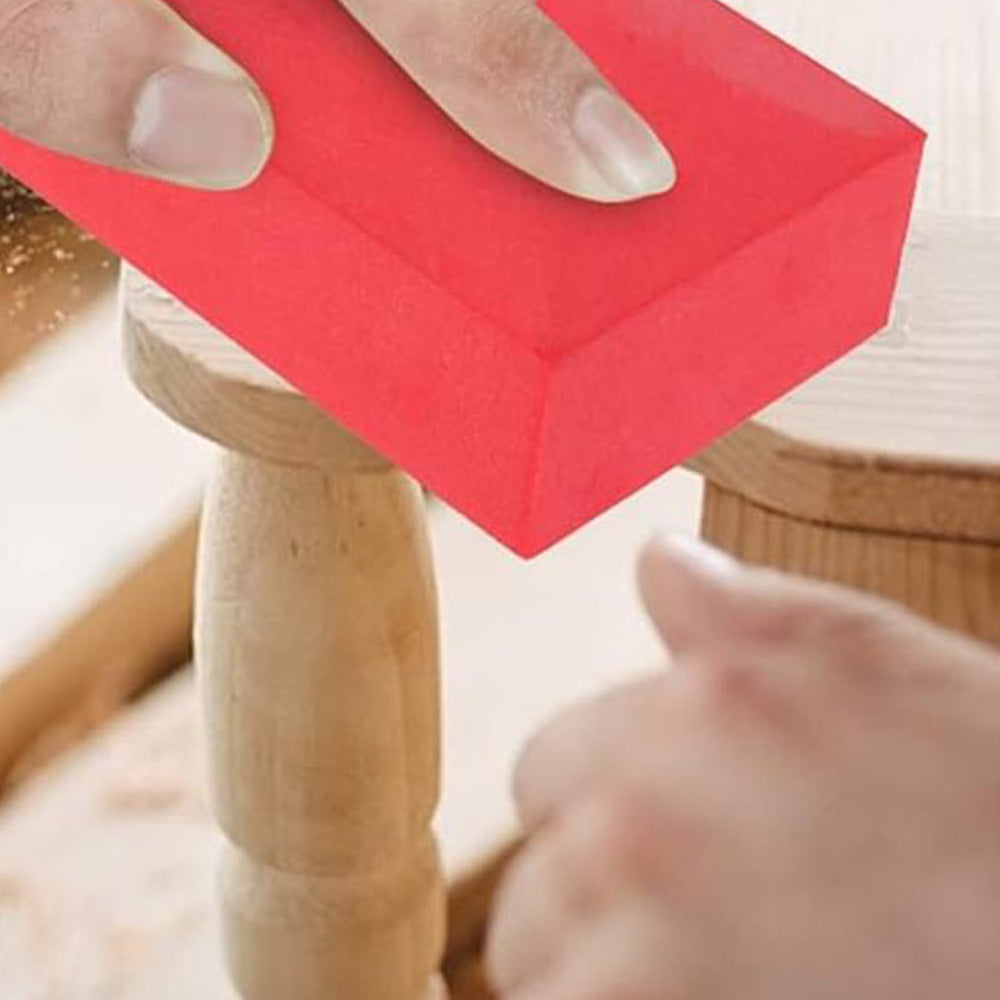 4 Pack Diamond Hand Polishing Blocks Sanding Sponge Pads for Ceramic Tile Glass Grinding Style 1