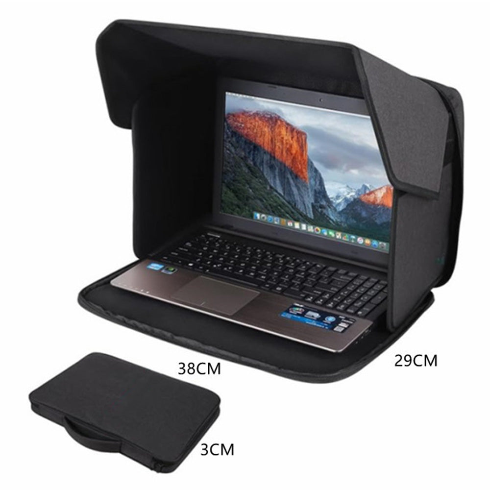 Outdoor Laptop and Tablet Sun Shade Privacy Hood