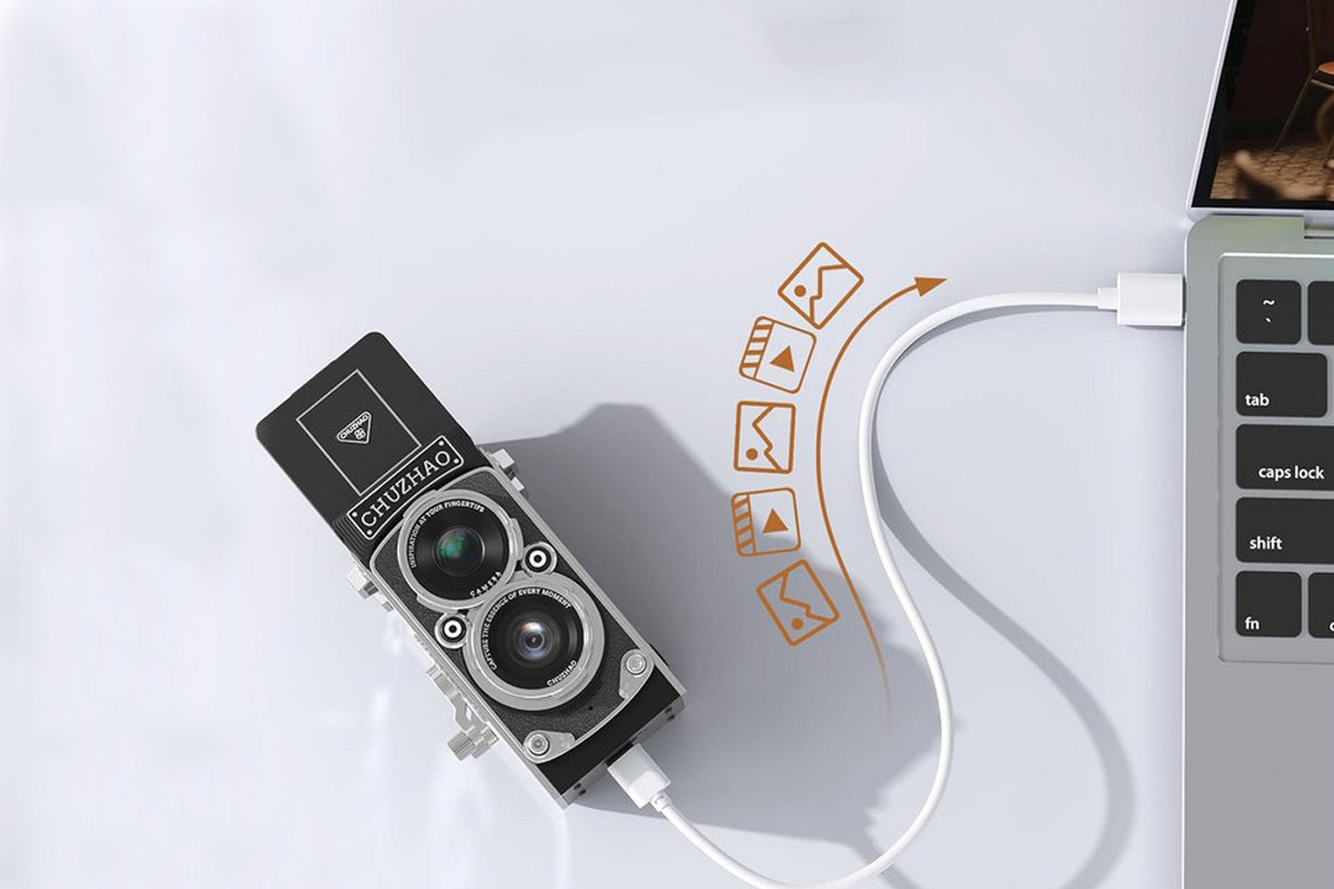 Mini Vintage Digital Camera with 16GB Card Retro Point and Shoot Pocket Camera