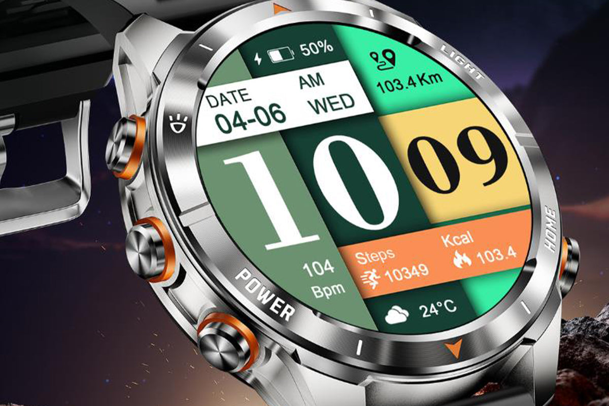 Smart Watch Fitness Tracker with Call Function 100 Sport Modes Heart Rate Sleep Monitor-Silver