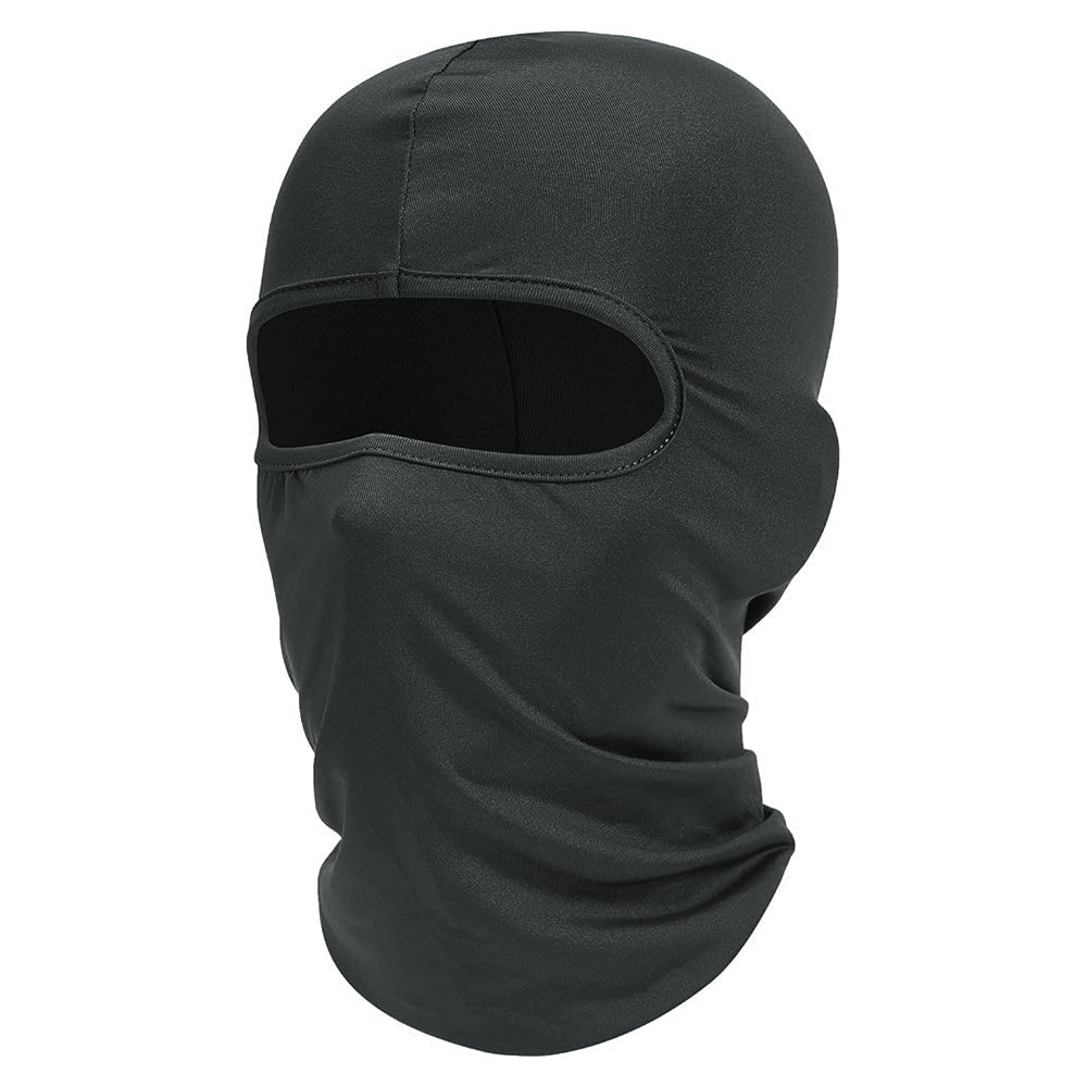 Balaclava Mask Summer Cooling Neck Gaiter Mask for Riding Grey