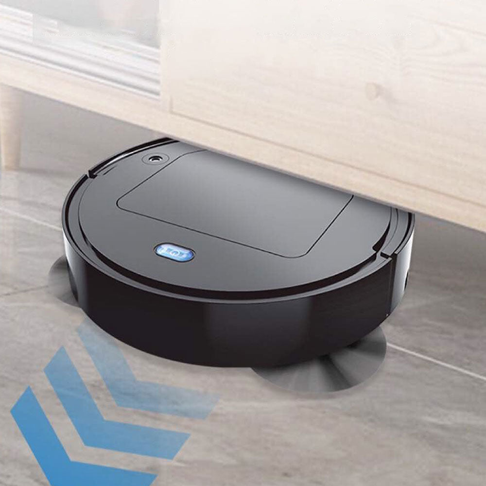 4?ina€? Smart Vacuum Cleaner Wireless Sweeping Robot with UV Cleaning Function Black