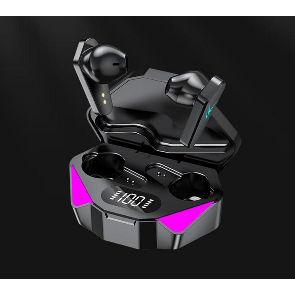 TWS Gaming Earbuds Low Latency Bluetooth Earphone with Mic Bass Audio Sound Positioning Stereo Wireless Headphones