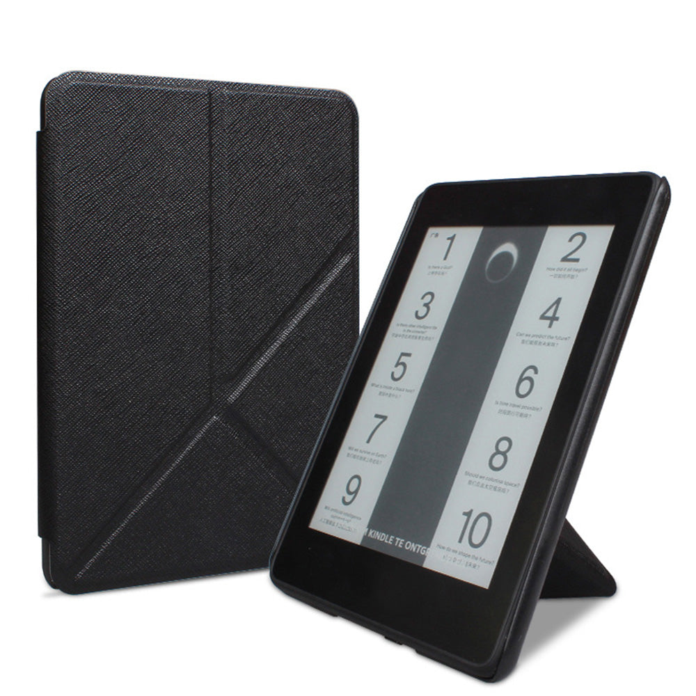 Origami Smart Folding Folio Case Cover for Kindle Paperwhite 5 11th Gen Black