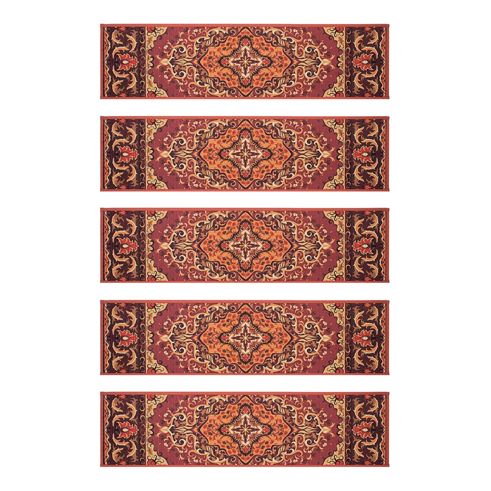 5Pcs Self Adhesive Carpet Stair Tread Stair Mat - Style 1