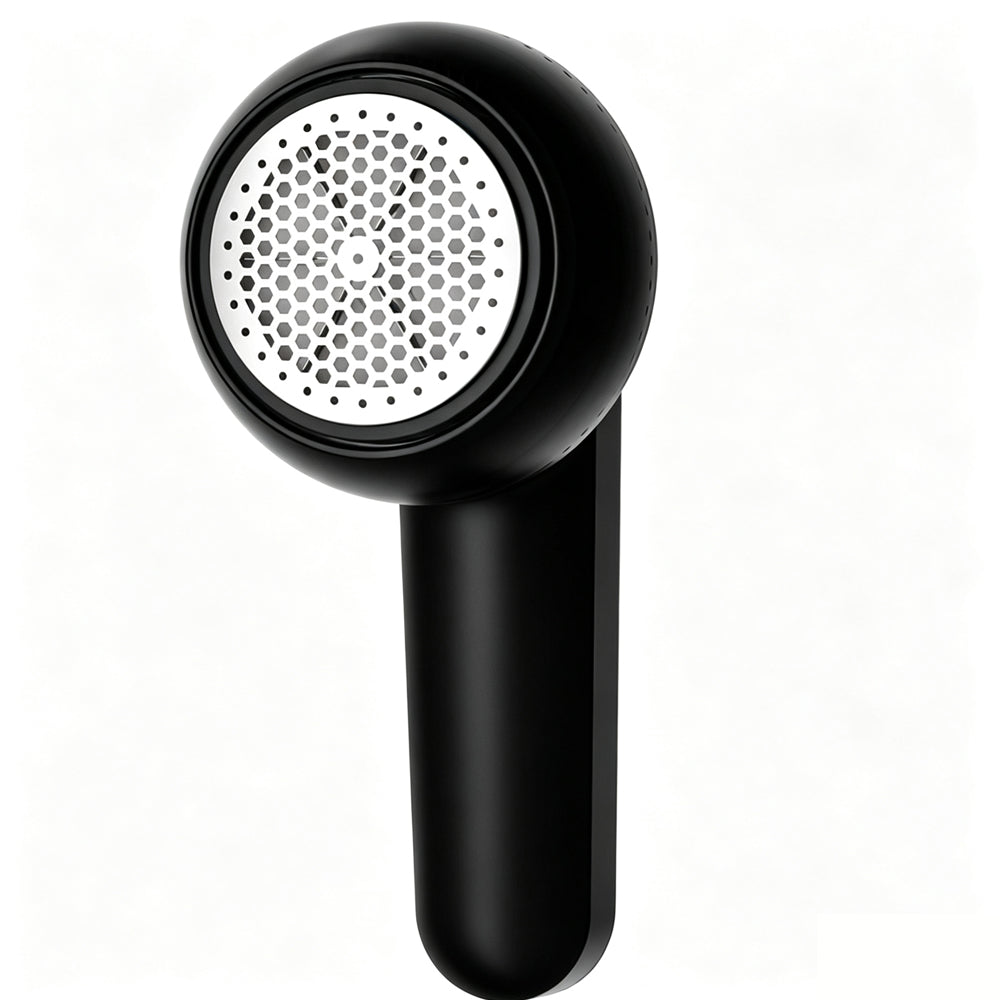 Rechargeable Electric Fabric Shaver and Clothing Fuzz Remover - Black