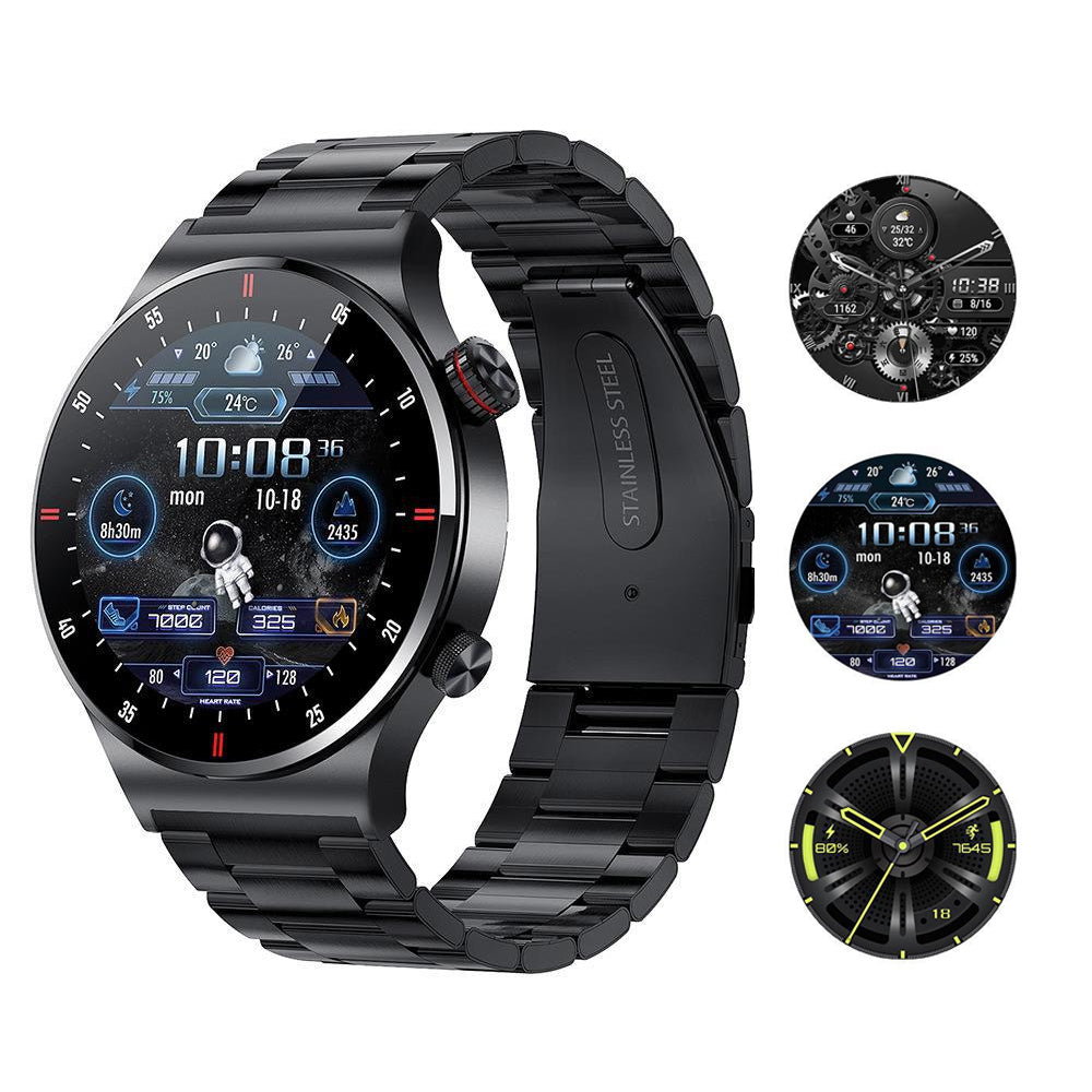Bluetooth Smart Watch Water-resistant Sports Watch Fitness Touch Screen Watch Style 1