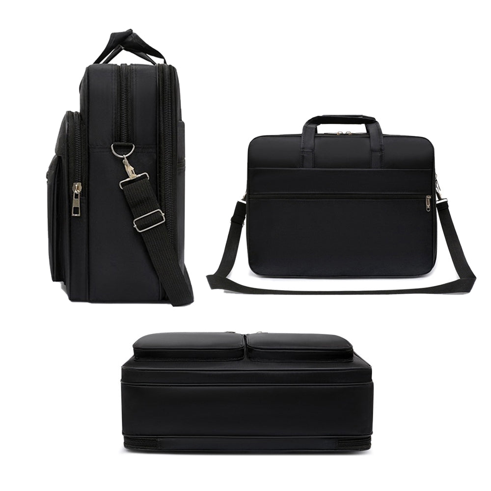 Travel Laptop Messenger Bag Business Office Bag Multi-Functional Shoulder Bag Style 1