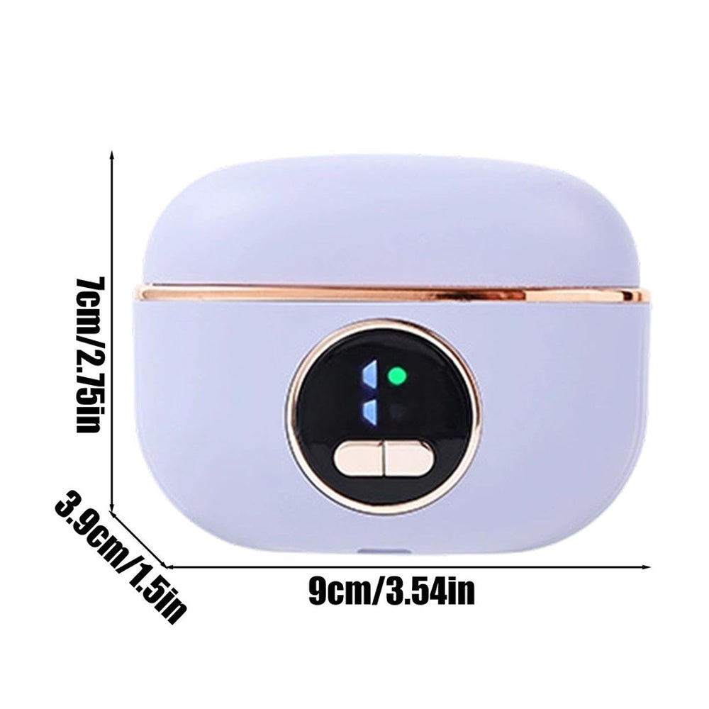 3-in-1 Electric Nail Trimmer Electric Nail Clippers for Seniors - Purple