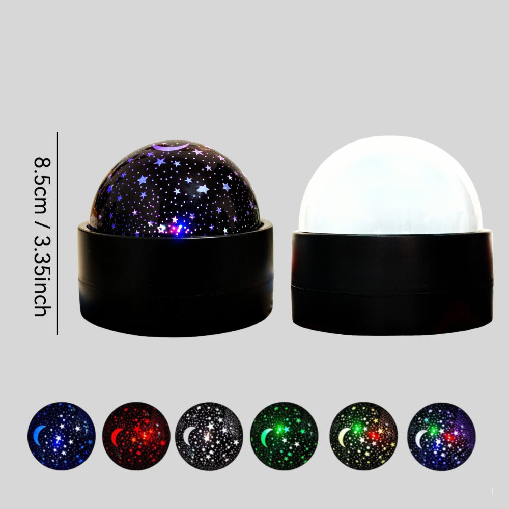2-in-1 Projection Light Christmas RGB Light with Music Sync - Moon