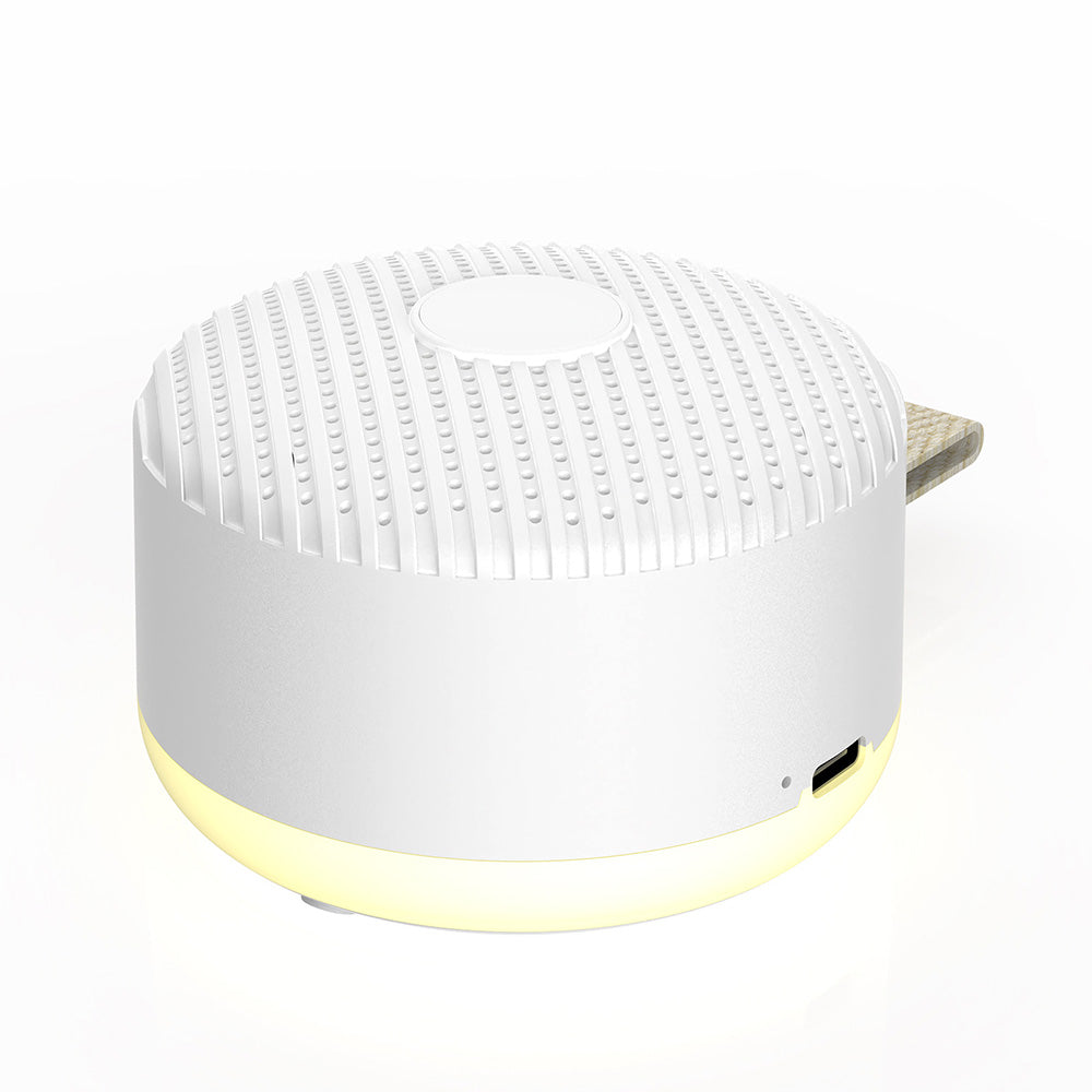 Portable White Noise Machine with 12 Soothing Sounds Rechargeable Sleeping Aid with Night Light
