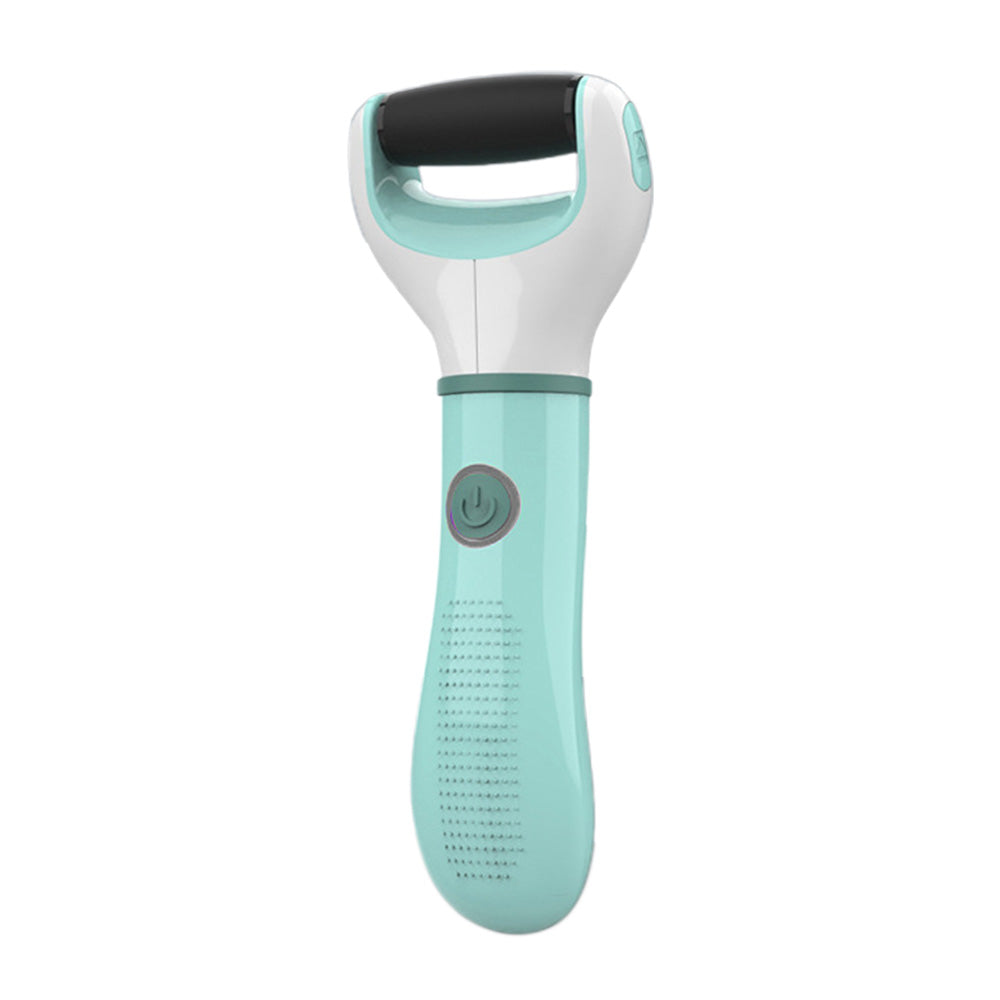 Electric Pedicure Set Foot File Hard Dead Skin Callus Remover Foot Grinder Light Green
