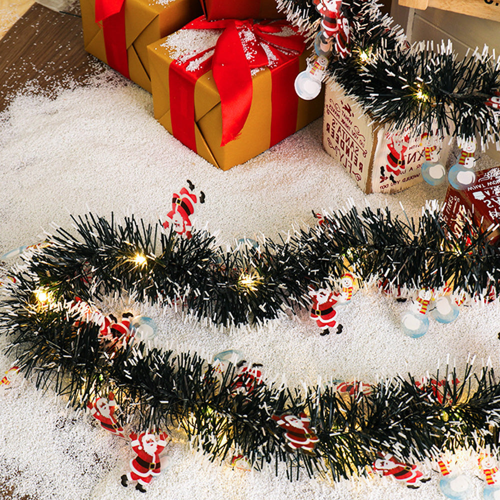 5M Christmas LED Garland ¨C 50 Warm White Lights for Indoor & Outdoor Tree Decoration Style 3