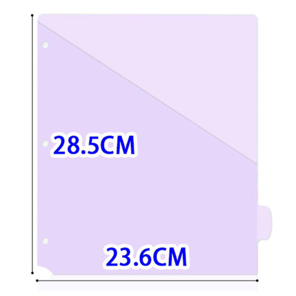 Plastic Binder Dividers with Tabs A4 Subject Dividers