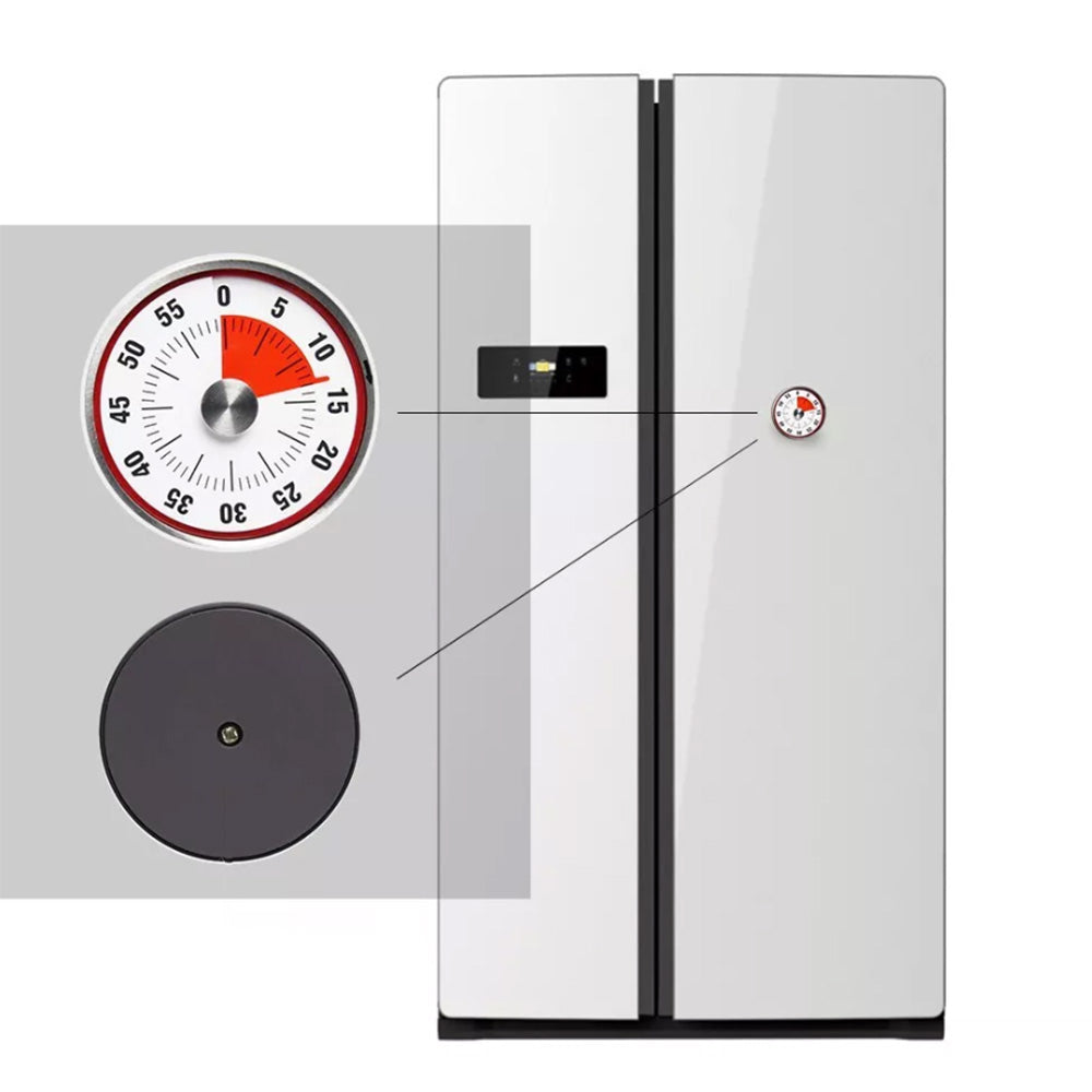 Kitchen Cooking Timer Clock Mechanical Counter 60 Minutes Timer Style 2