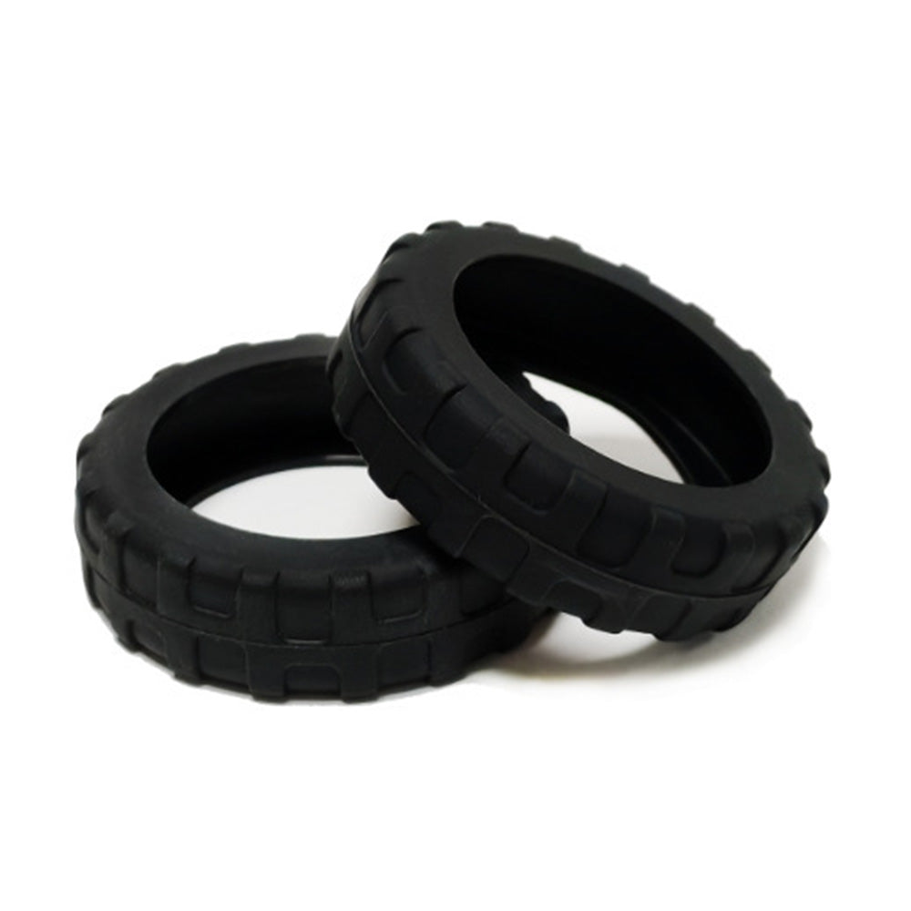 8Pcs Luggage Wheel Covers Silicone Suitcase Wheels Protector Sleeves Black