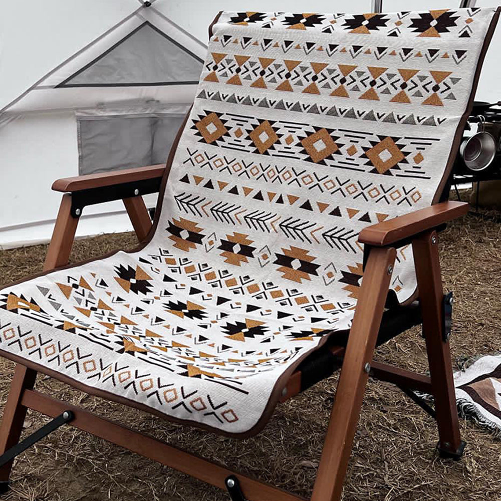Bohemian Style Camping Chair Seat Cover Garden Outdoor Folding Chair Cover Style 3