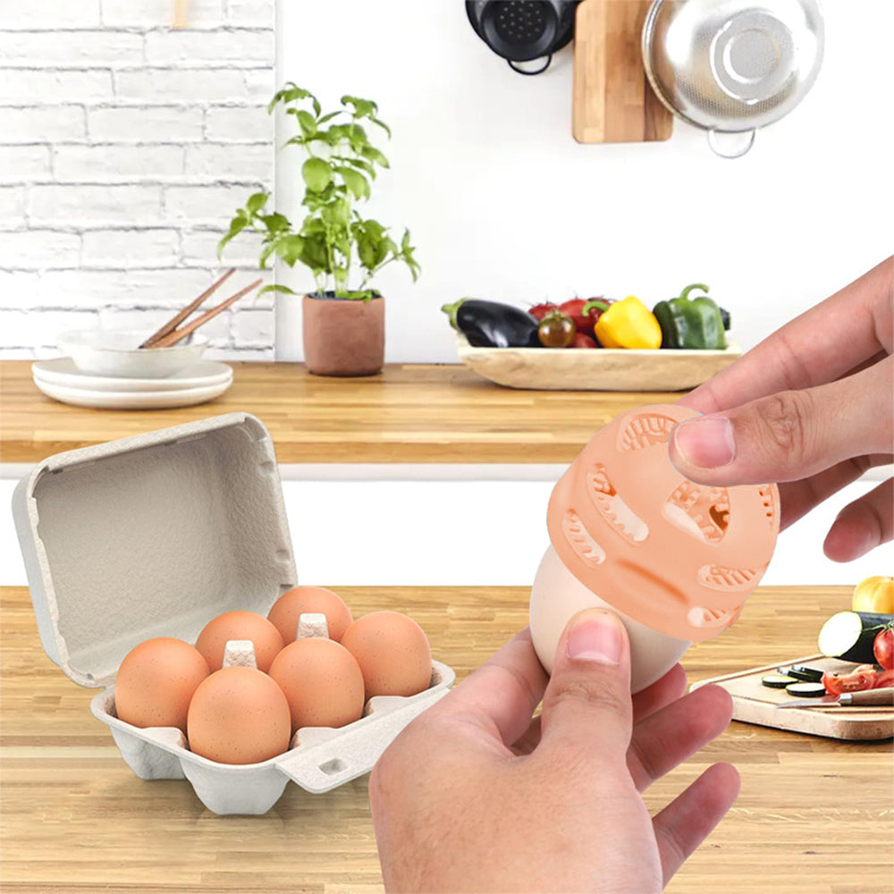 Set of 2Pcs Egg Cleaning Brush Fresh Egg Scrubber Reusable Egg Washing Tools Pink