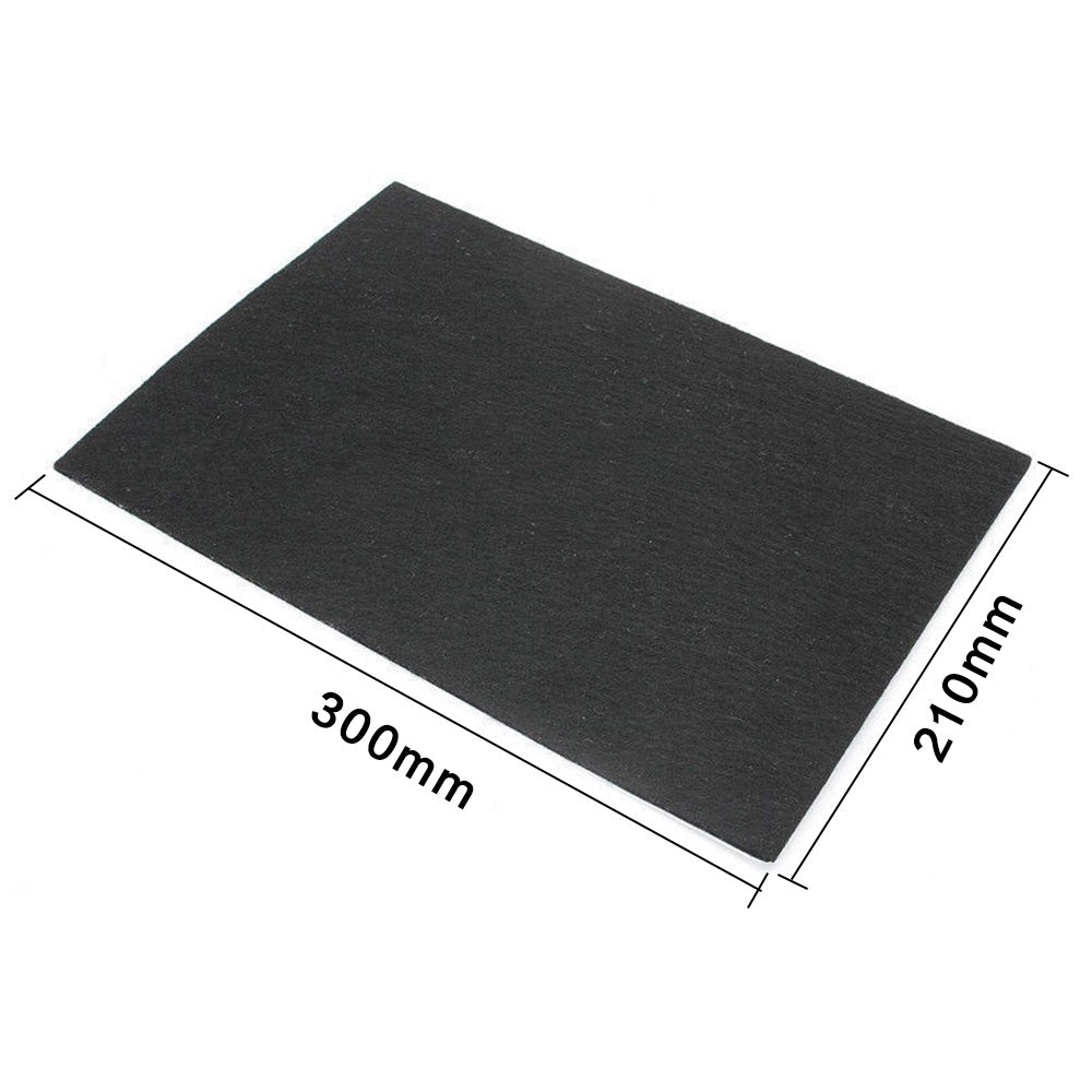 5Pcs Self Adhesive Furniture Protective Felt Pads for Scratch and Noise Protection Black