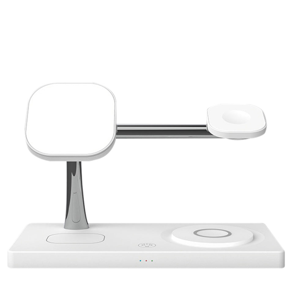 7-in-1 Wireless Charger Dock Station ¨C With Night Light and USB Output White