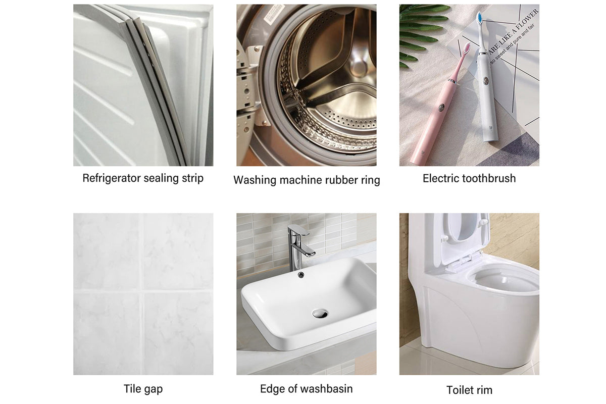Stain Remover Gel Tube Tile Grout Cleaner Cleaning Gel For Bulk Floor Wall Tile Gaps Washing Machine Fridge