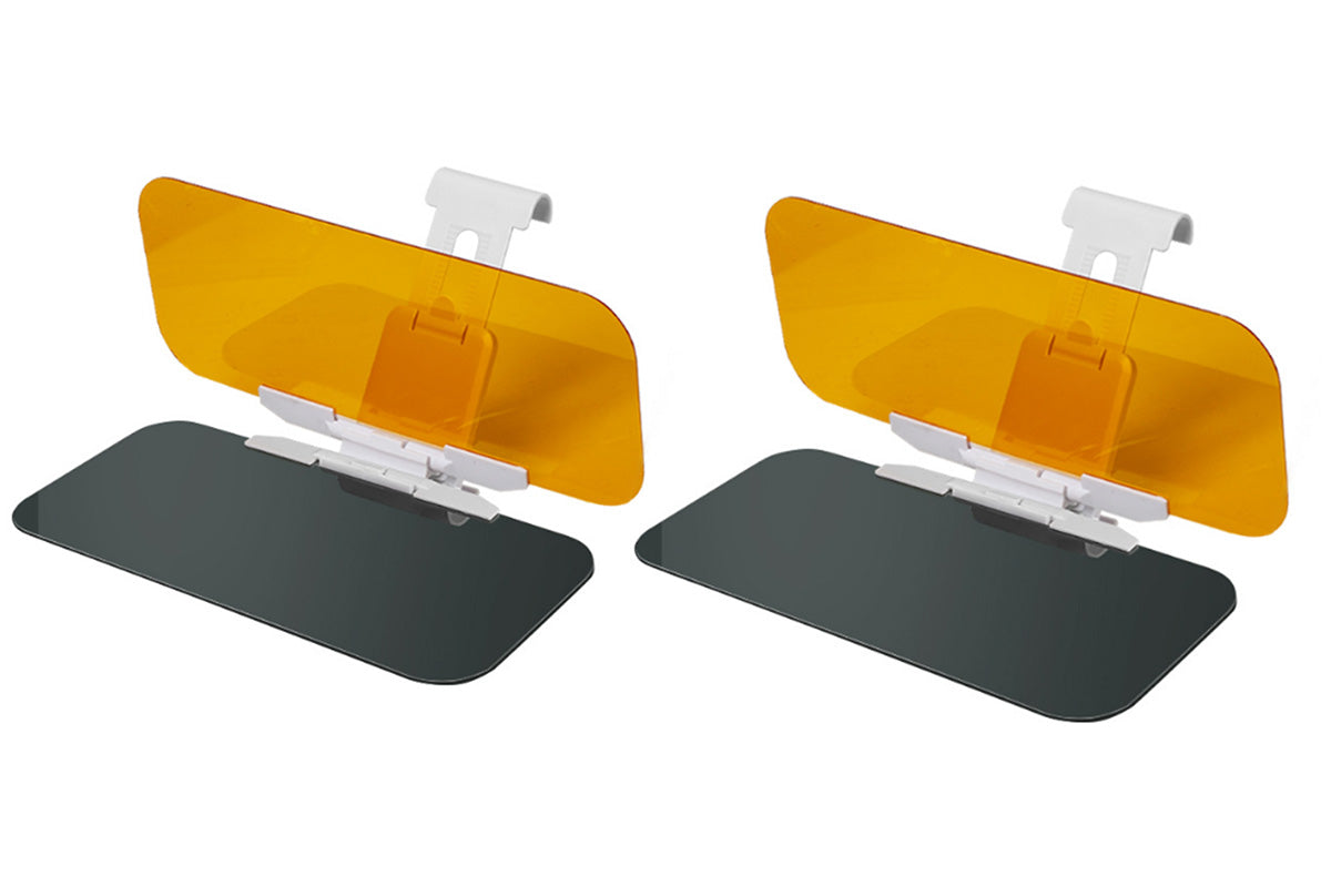 2 Piece 2 in 1 Car Sun Visor Day Night