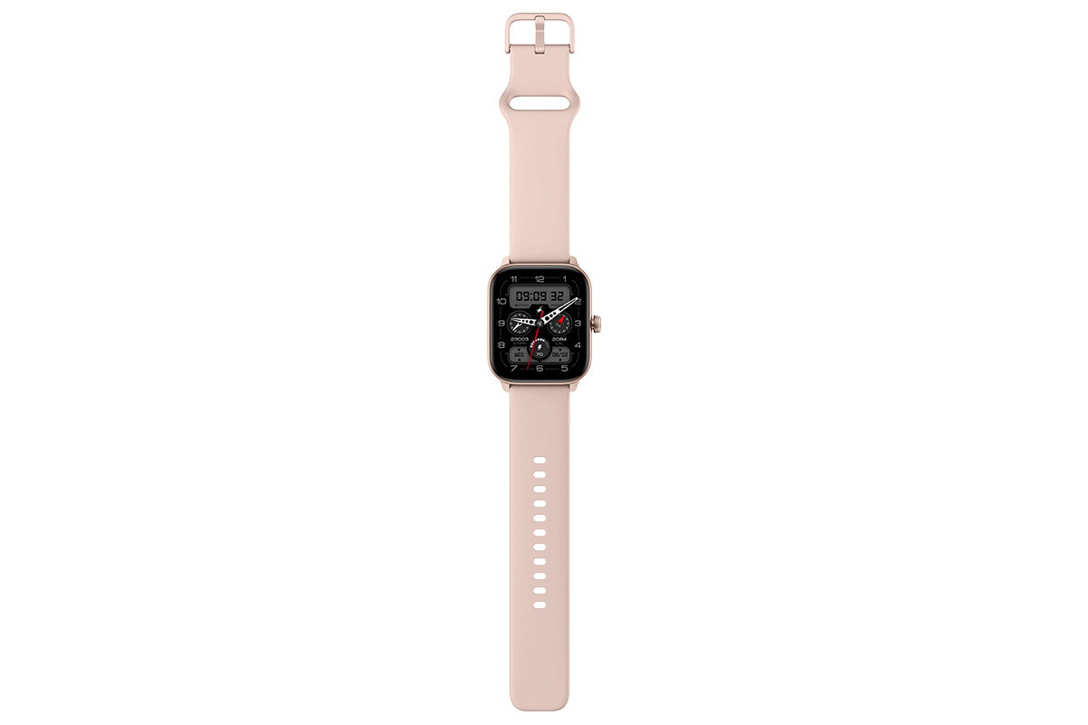 Bluetooth Calling Smartwatch with 1.85 Inch Display Fitness and Health Tracking for Men and Women -Pink
