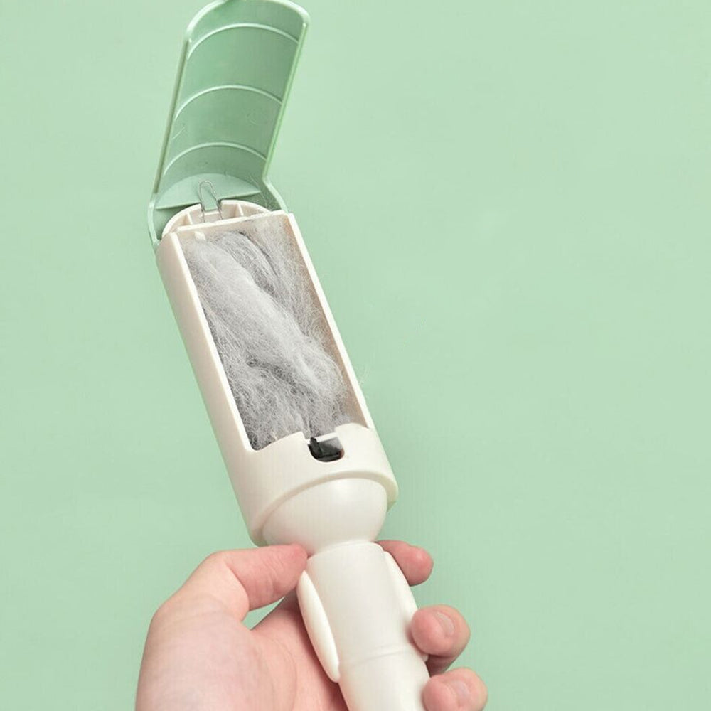 Pet Hair Remover Roller Reusable Pet Fur Remover for Couch Car Seat Carpet Bedding Clothing White