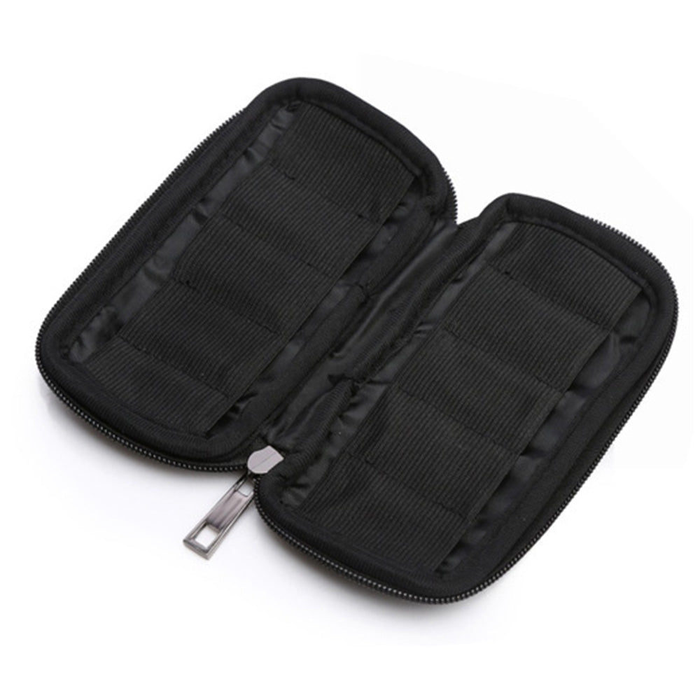 Portable 10-Slot Flash Drive Case USB Storage Bag Electronic Accessories Organizer