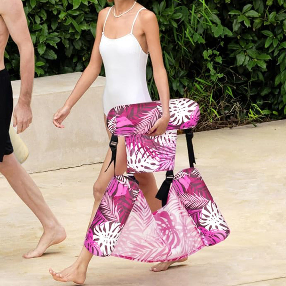 Inflatable Pool Floats ¨C Adult Floating Lounge Chairs for Summer Beach and Pool Parties Pink