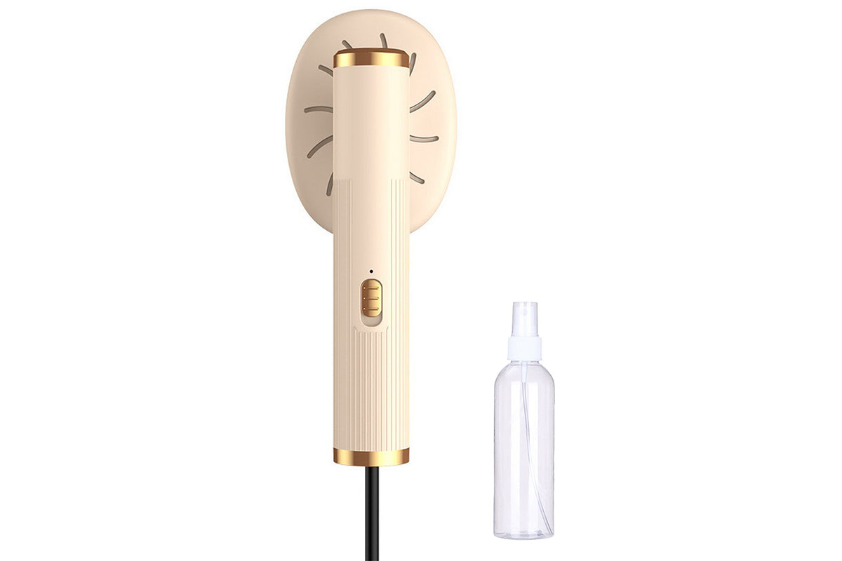 USB Travel Steamer Portable Handheld Clothing Wrinkles Remover for Clothes-Beige