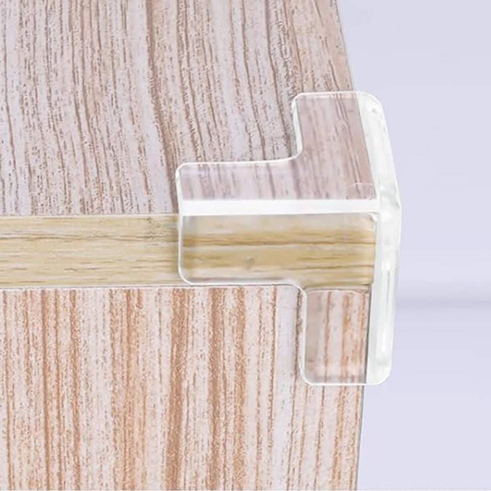 16Pcs T-Shape Corner Protectors Set Clear Furniture Corner Guard for Table Edges Sharp Corners