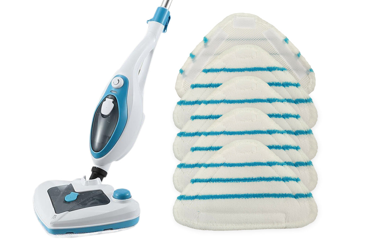 5Pcs Replacement Microfiber Steam Mop Pads for Maxkon 13 in 1 Steam Mop